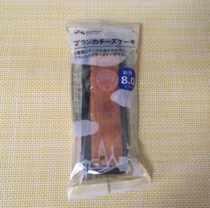 ローソンのブランのチーズケーキ