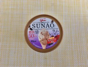 ローソンのSUNAO ラムレーズン