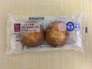 ローソンのしっとり甘食 国産小麦粉使用